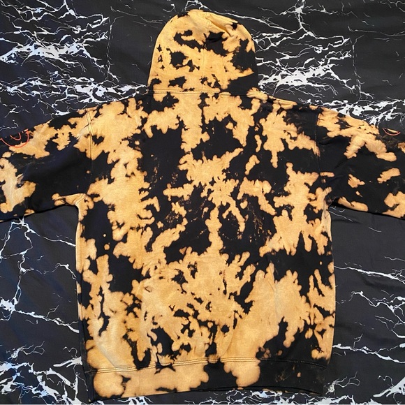 SOLD 🚫 Rob Zombie Sinister Urge Crystal Wash Hoodie - Picture 7 of 9